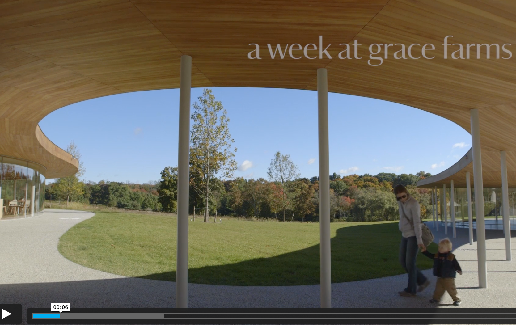 A Week At Grace Farms