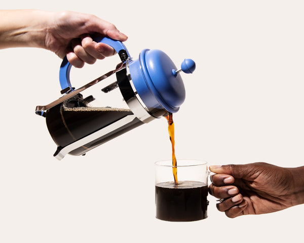 Caffettiera Shatterproof Plastic French Press Coffee Maker Carafe 34 Oz